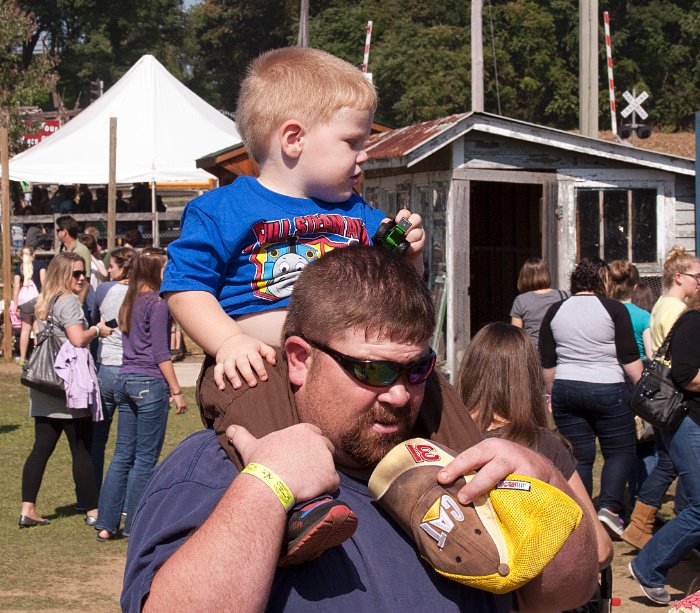 On Daddy's Shoulders